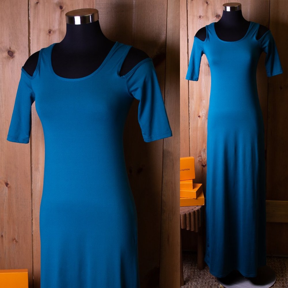 Blue Maxi Dress